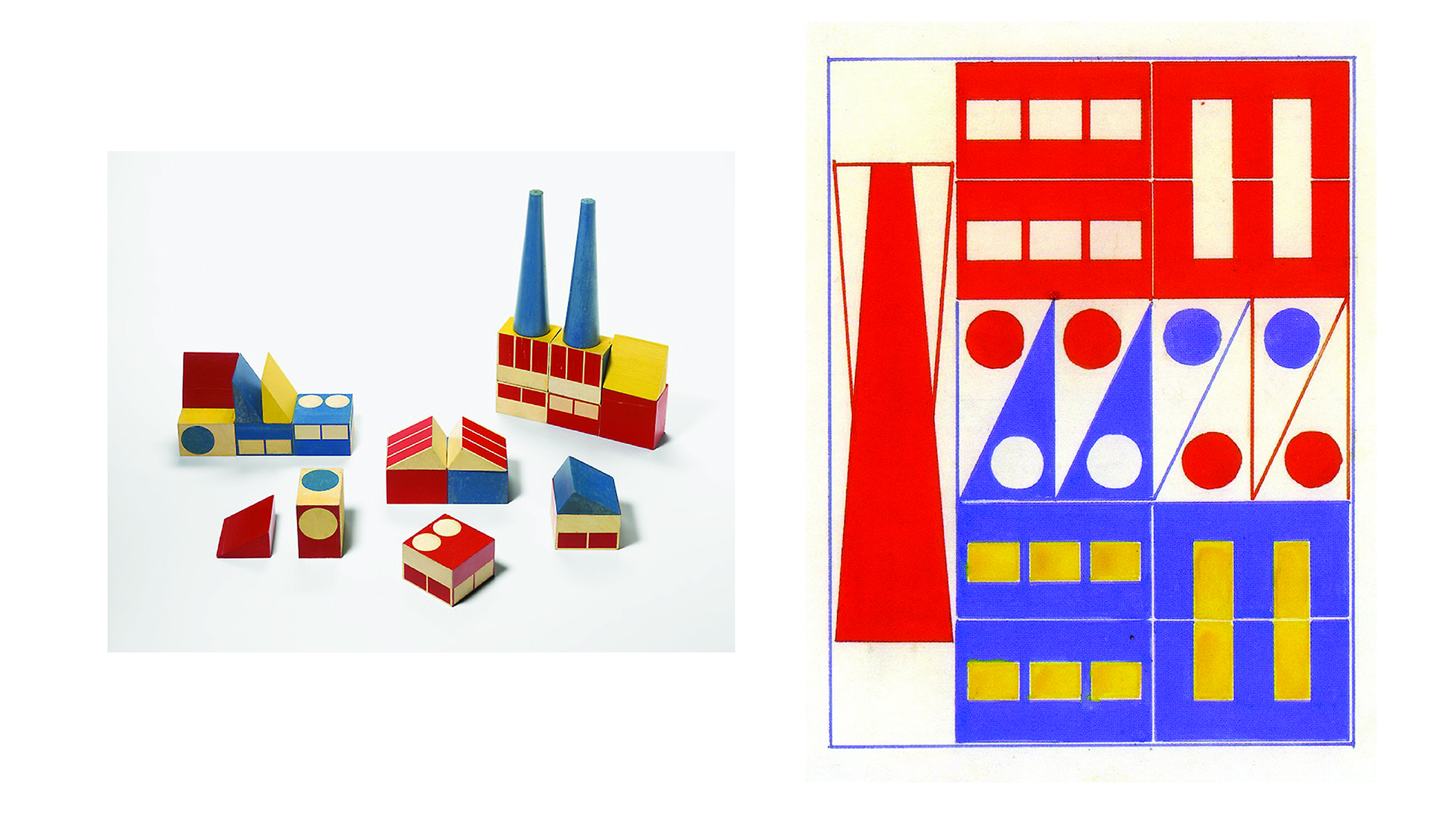 Ladislav Sutnar designed wooden toys and graphics