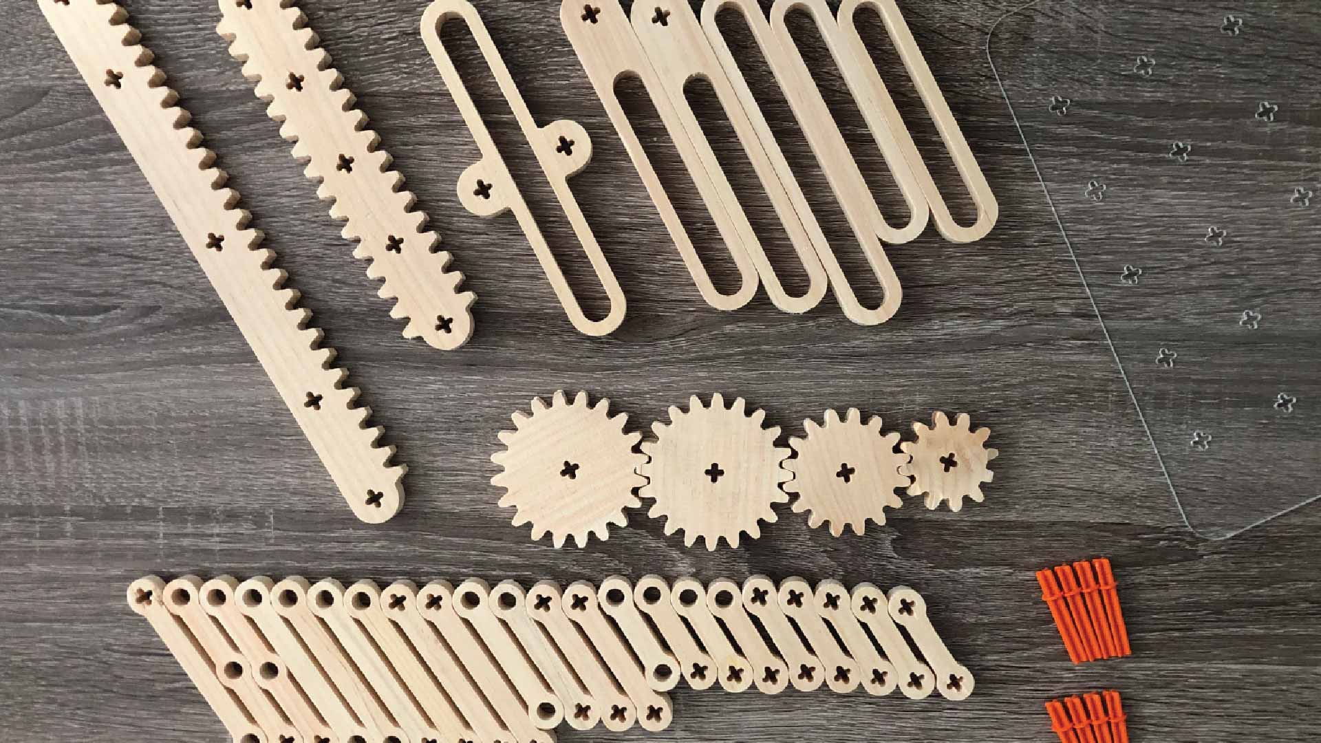 Pivot parts and gears