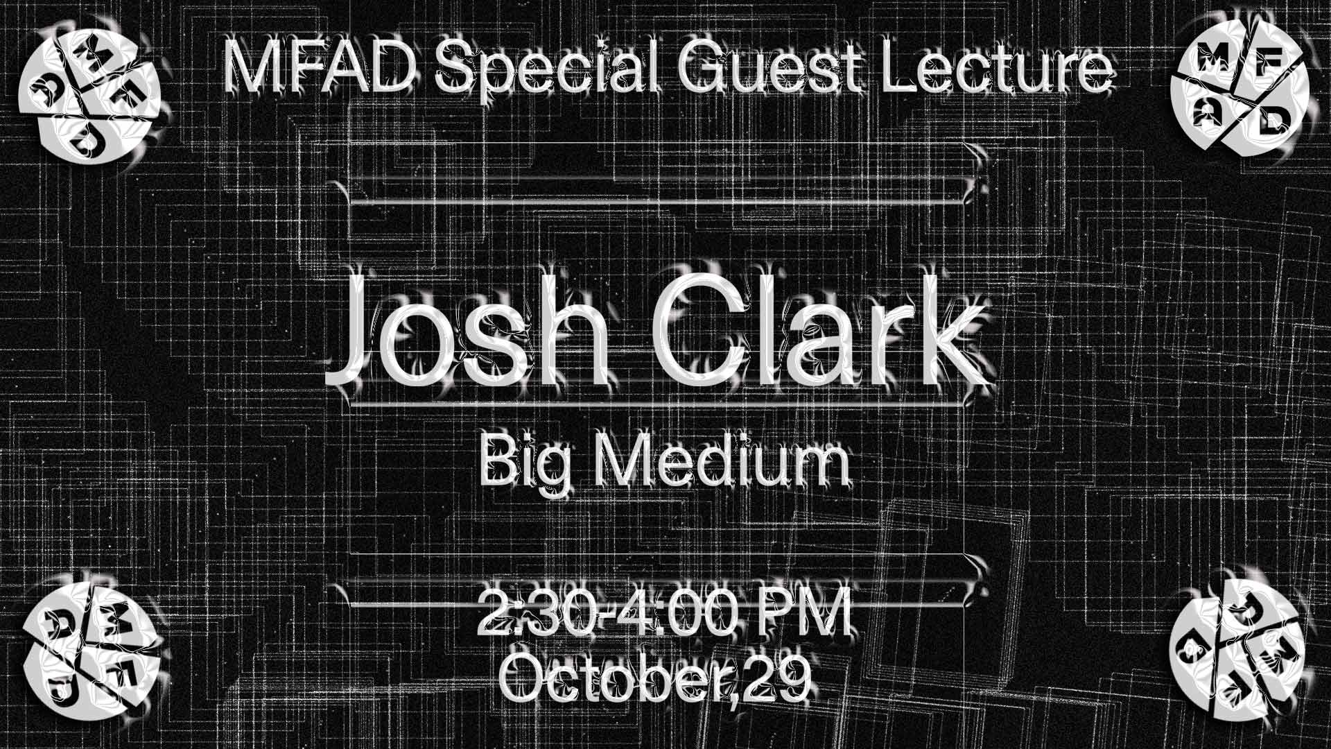 Josh clark big medium poster