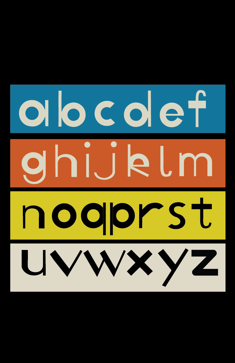 type design inspired by ladislav sutnar