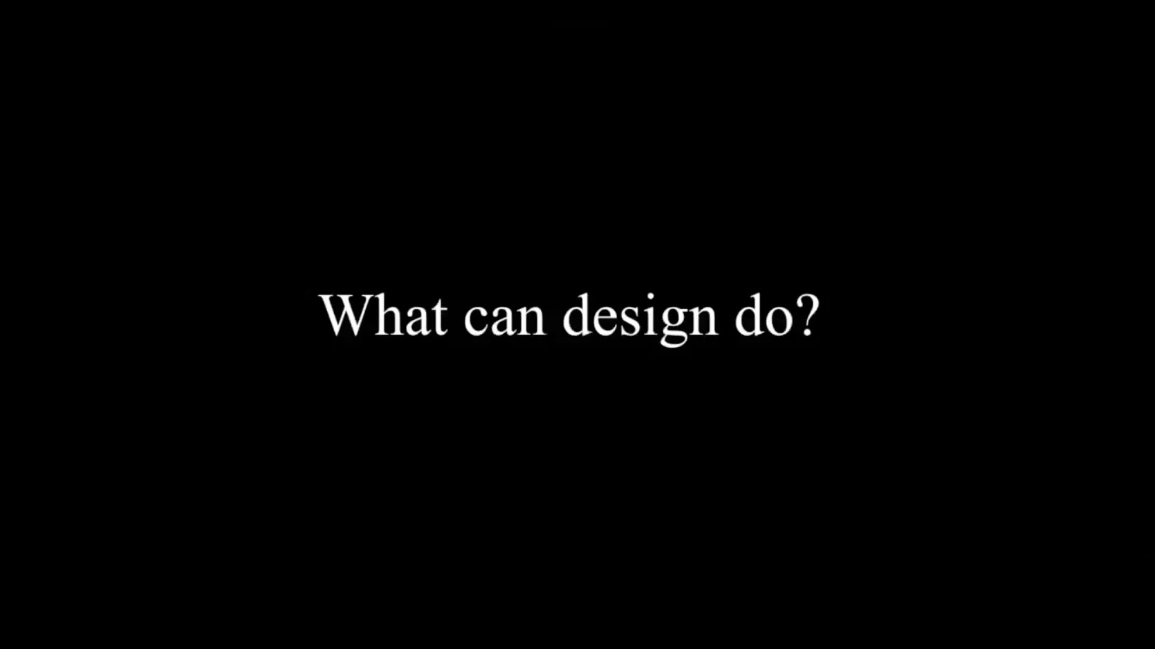 Robert Wong graphic - what can design do?