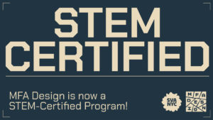 SVA MFA Design is STEM certified