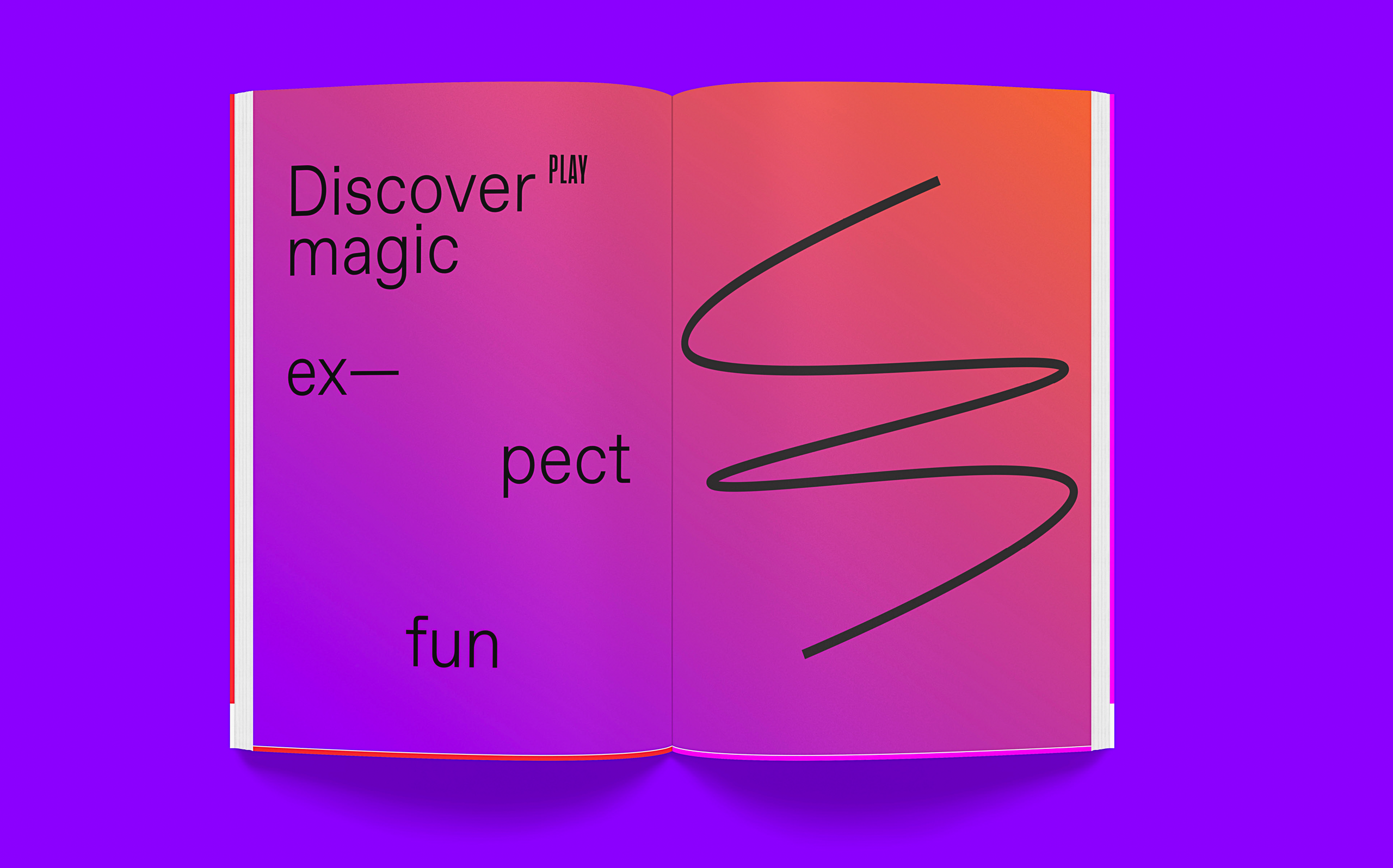 discover magic, expect fun logo