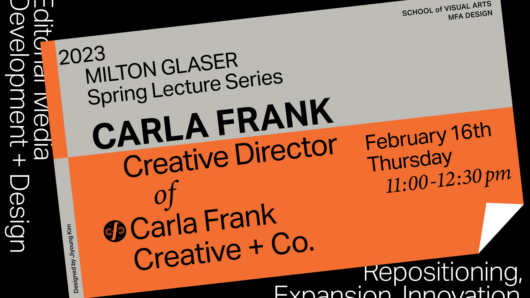 colorful poster image for Carla Frank lecture announcement