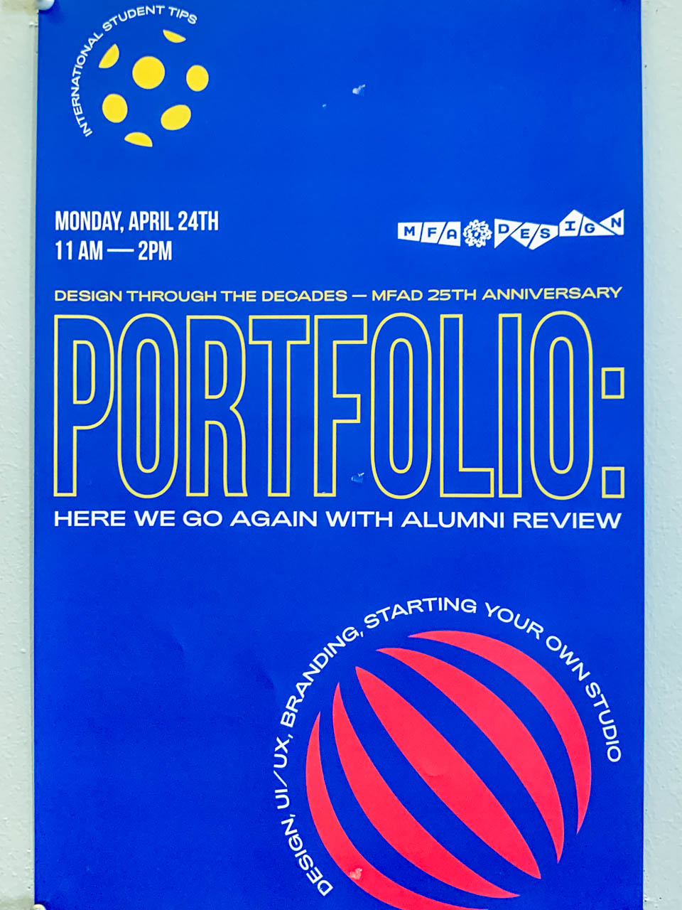 sign for Portfolio review