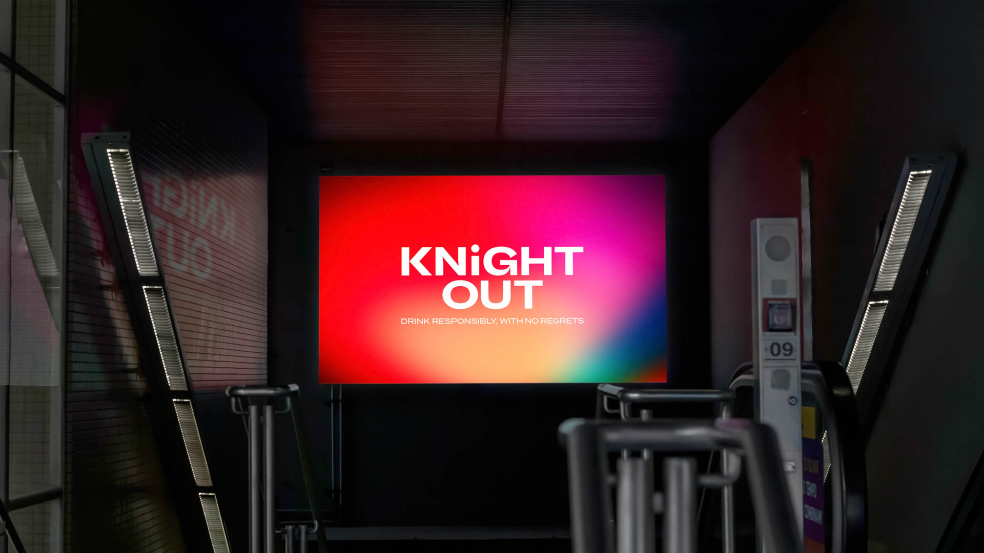 branding for the Knight Out app