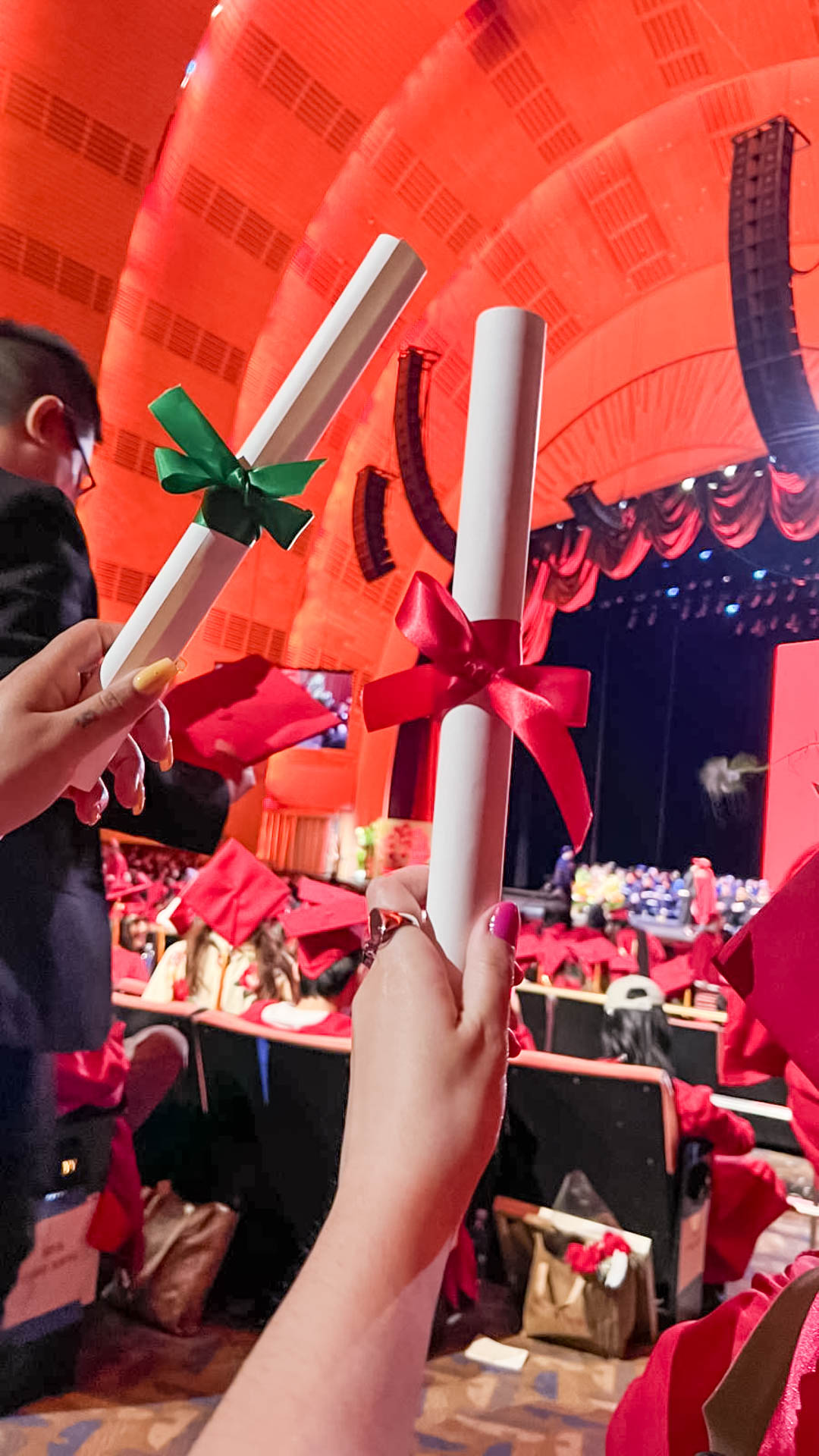 carnegie hall with diplomas