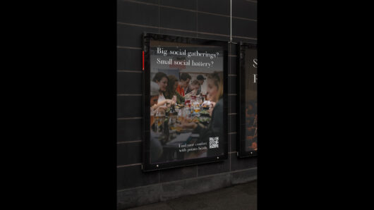 a poster on a wall