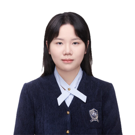 woman in a uniform looking at the camera. white background